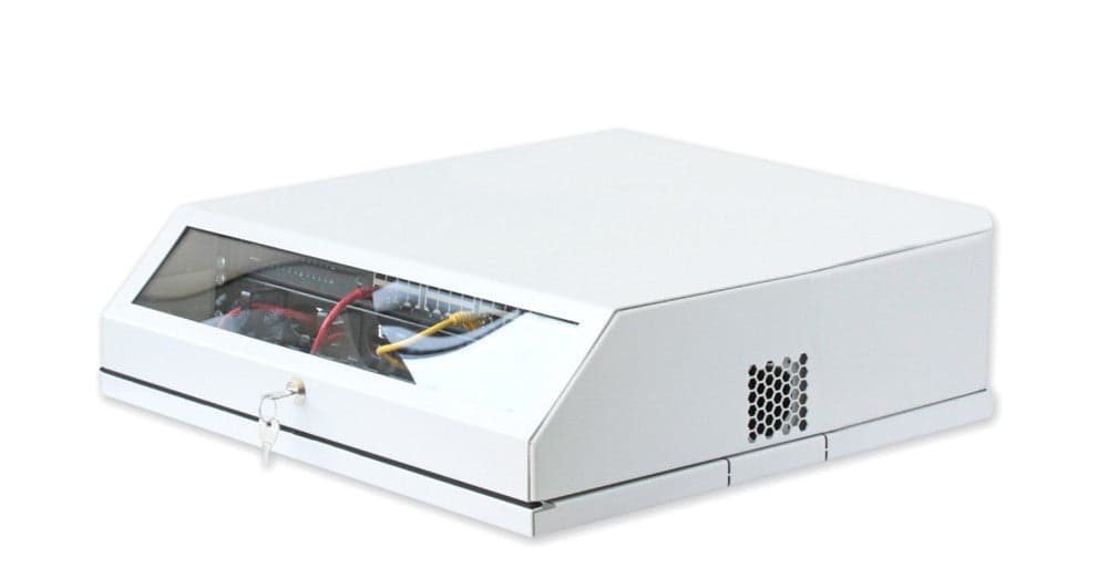 Armadio a muro 19'' Flat 9 Unit&agrave Bianco RAL9016 in Appendiabiti a parete Scontolo.net - Potenza, commercioVirtuoso.it