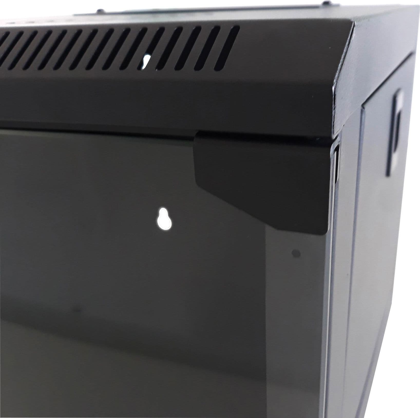 Armadio Rack 10'' a Muro 9 Unit&agrave Pannelli Asportabili Nero in  Scontolo.net - Potenza, commercioVirtuoso.it