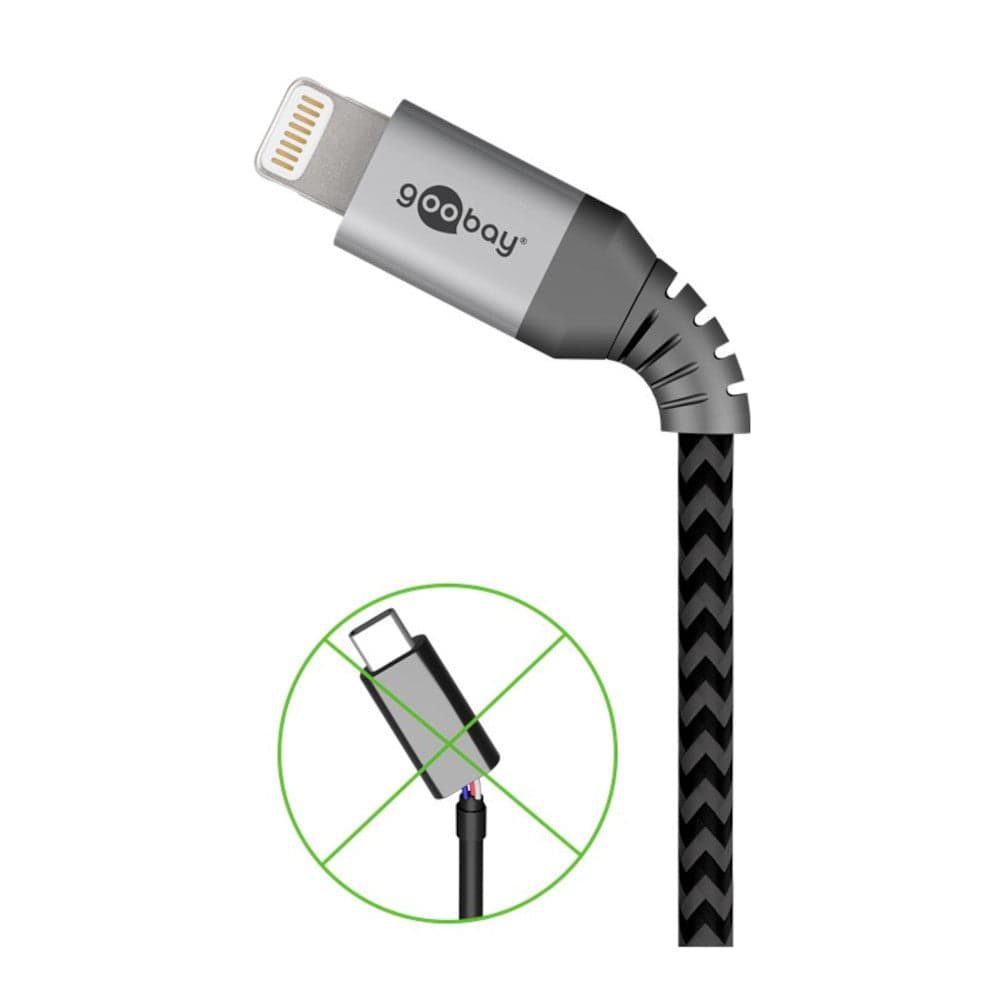 Cavo Apple Lightning 8 Pin a USB tipo A 0,5m Grigio in  Scontolo.net - Potenza, commercioVirtuoso.it