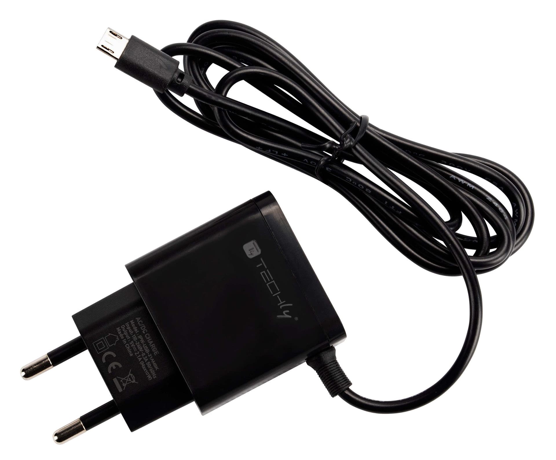 Caricabatterie Alimentatore Micro USB 5V 1A per Smartphone Tablet Nero in Caricabatterie da muro Scontolo.net - Potenza, commercioVirtuoso.it