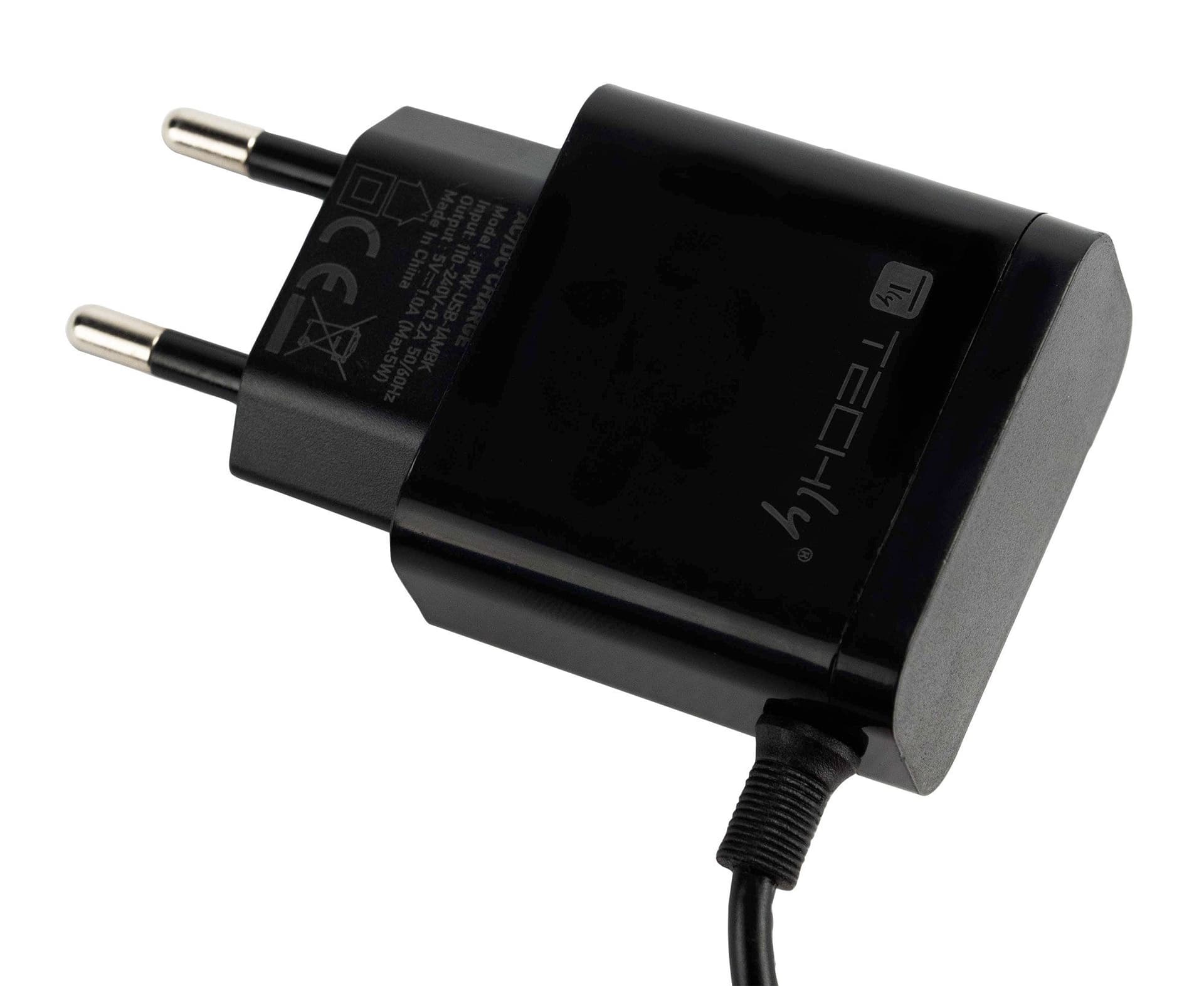 Caricabatterie Alimentatore Micro USB 5V 1A per Smartphone Tablet Nero in Caricabatterie da muro Scontolo.net - Potenza, commercioVirtuoso.it
