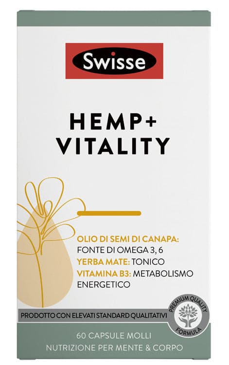 Swisse hemp piu  vitality 60cps