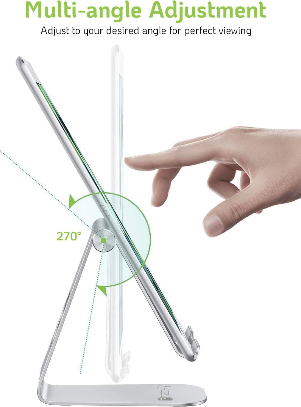Supporto Porta Smartphone e Tablet Universale e Regolabile da Scrivania in Supporti Scontolo.net - Potenza, commercioVirtuoso.it