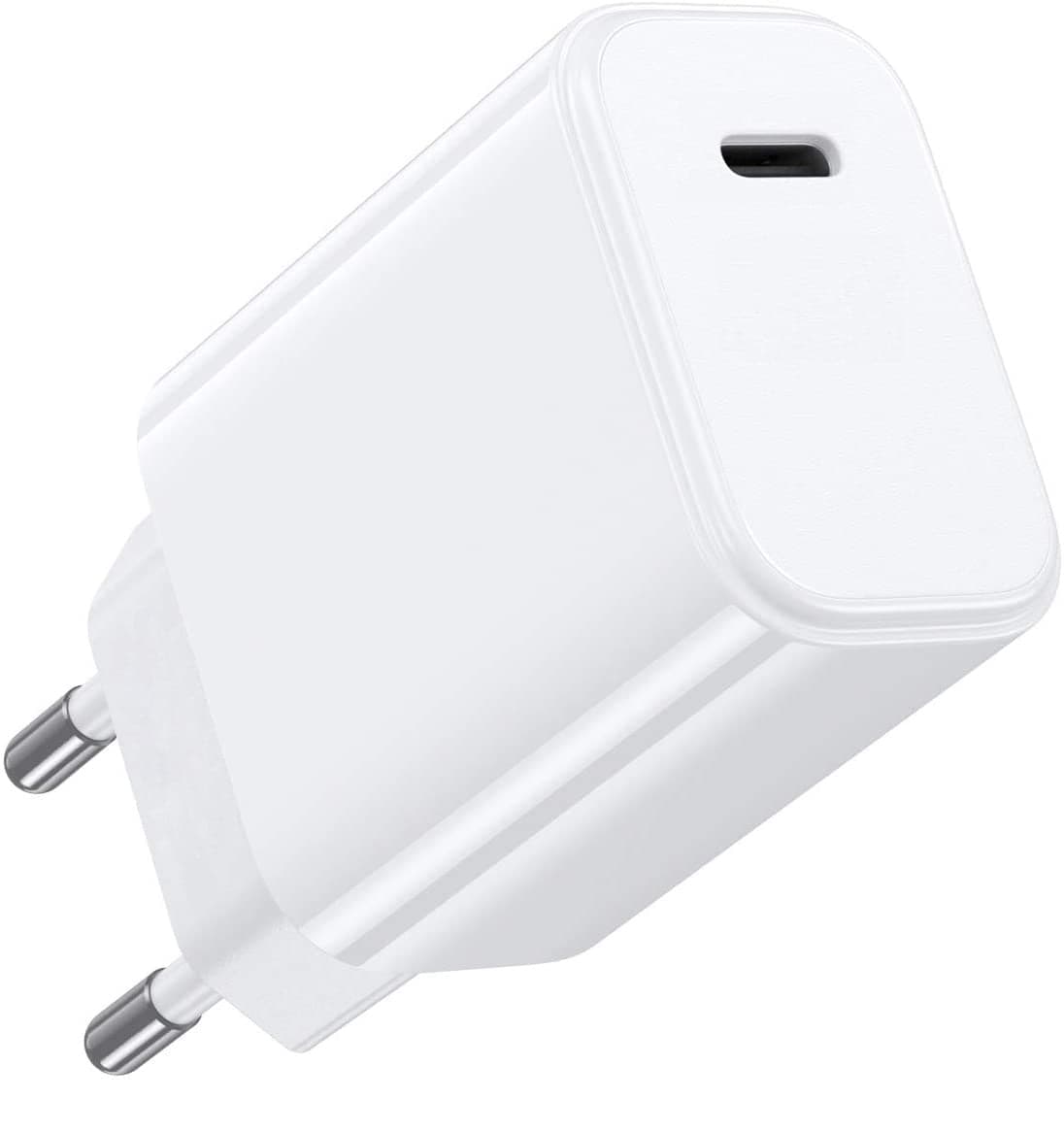 Caricabatterie USB-C&trade 25W Ricarica Rapida Bianco in Caricabatterie da muro Scontolo.net - Potenza, commercioVirtuoso.it