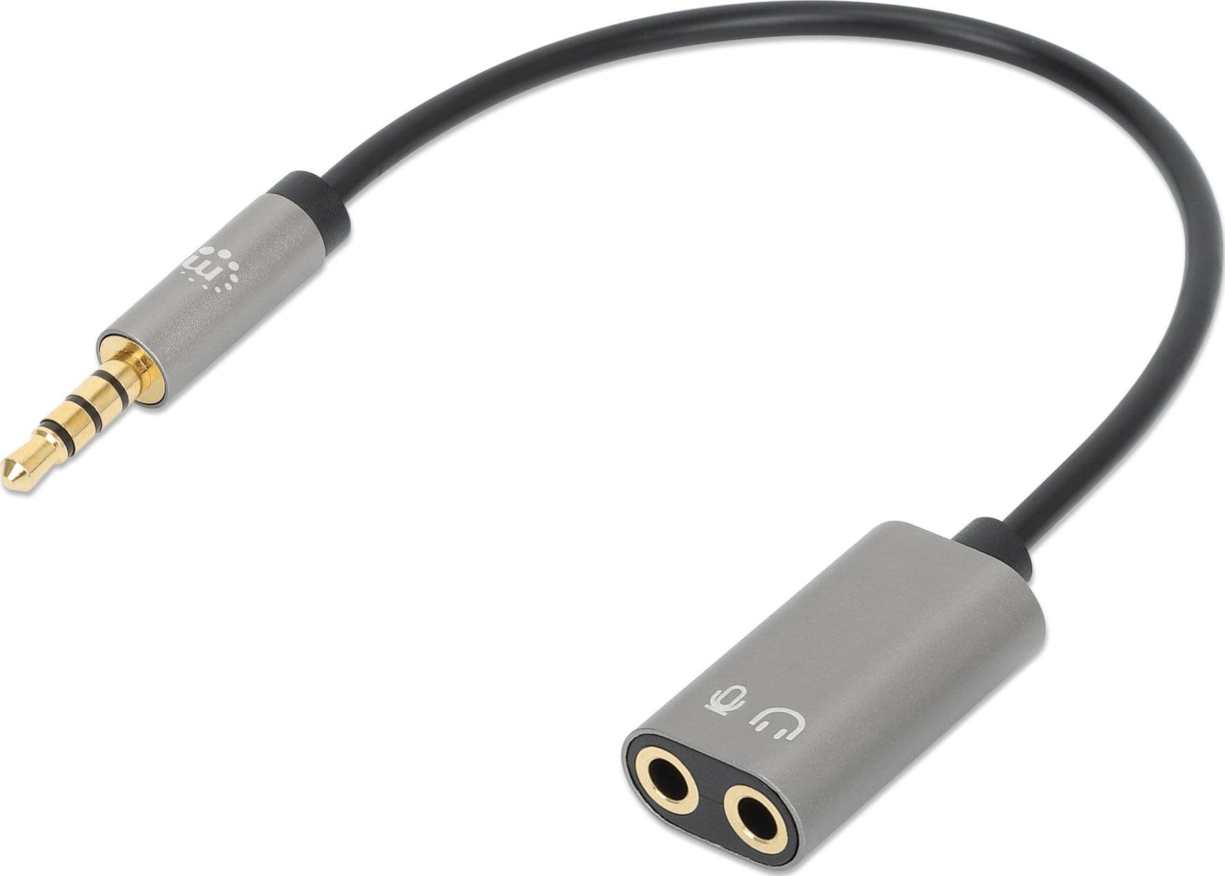 Cavo Adattatore per Cuffie con Splitter Audio Stereo AUX 20cm in Adattatori Scontolo.net - Potenza, commercioVirtuoso.it