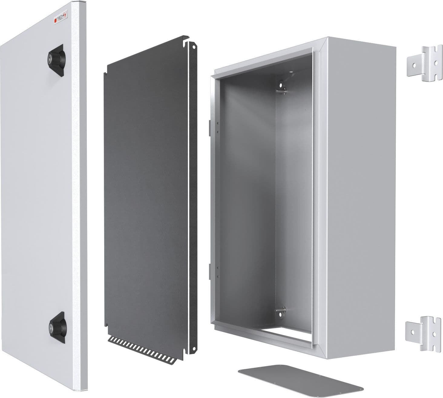 Armadio Rack 19'' a muro 10U grigio IP65 porta cieca prof. 400 mm in  Scontolo.net - Potenza, commercioVirtuoso.it