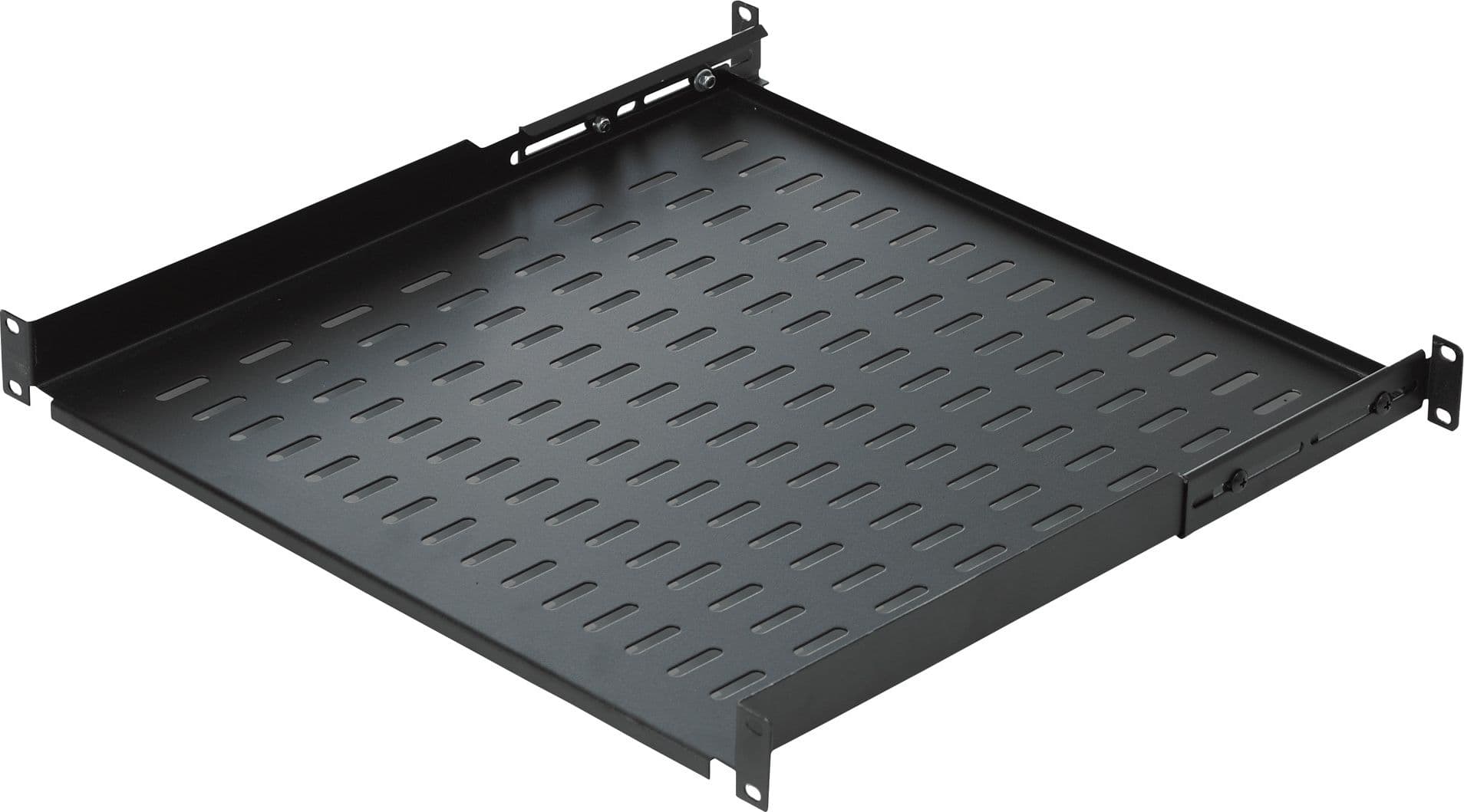 Mensola per Rack 19'' 550 mm 2U Nera 4 punti in  Scontolo.net - Potenza, commercioVirtuoso.it