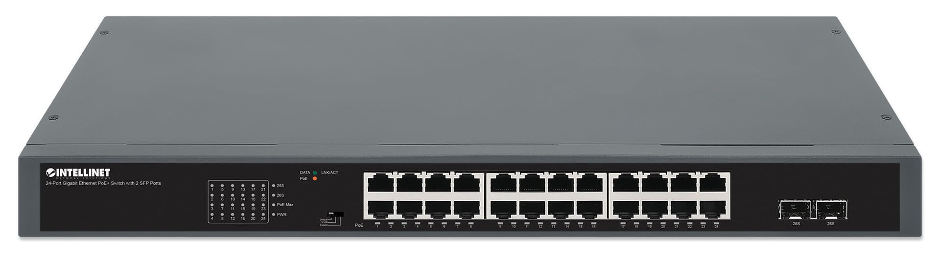Gigabit Ethernet Switch 24-Porte PoE+ con 2 porte SFP in  Scontolo.net - Potenza, commercioVirtuoso.it