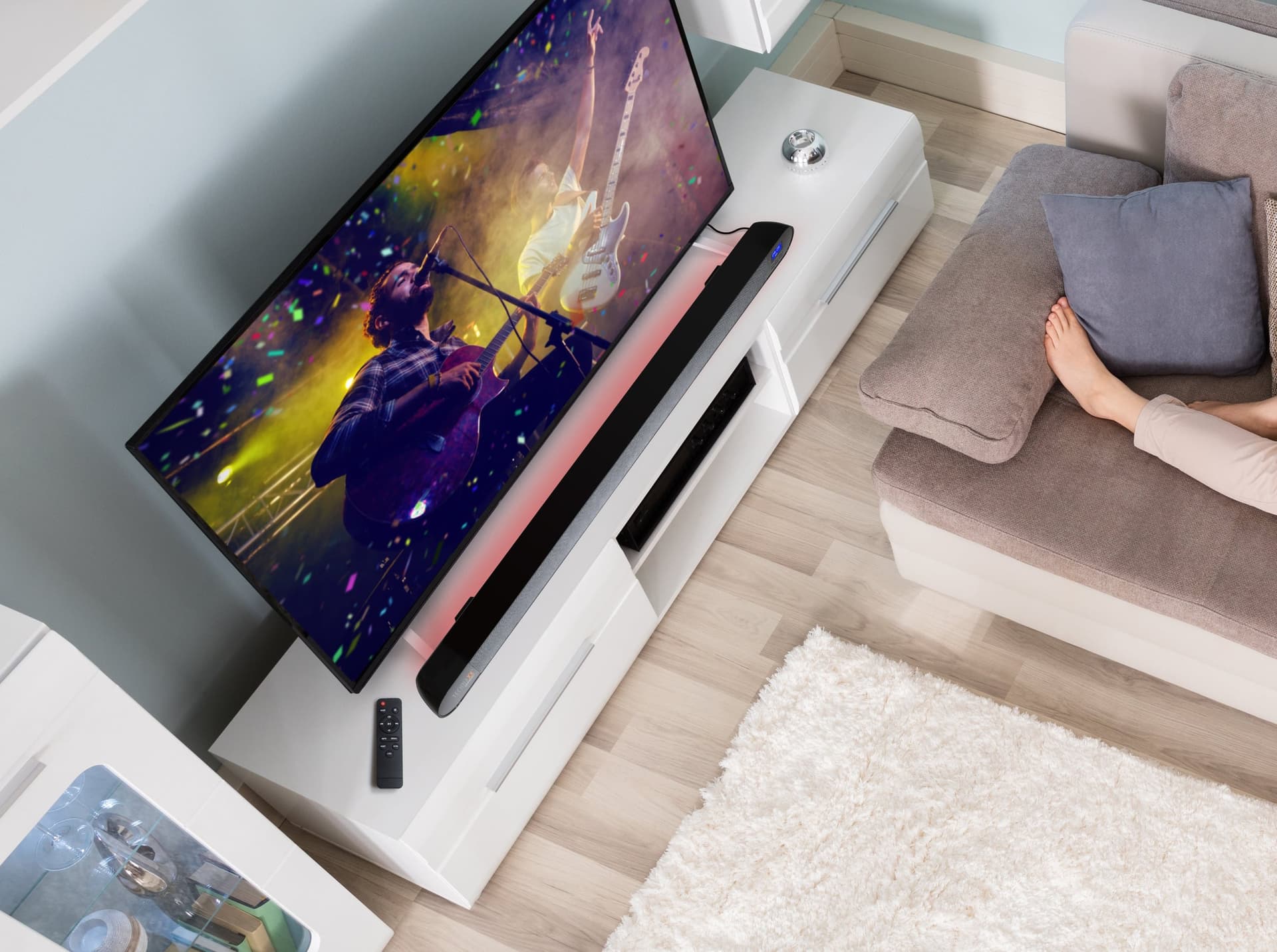 Soundbar con Radio DAB+ e FM Bluetooth V5.0 Connessione Ottica e Luce LED 7 Colori, TX-139 in Soundbar Scontolo.net - Potenza, commercioVirtuoso.it