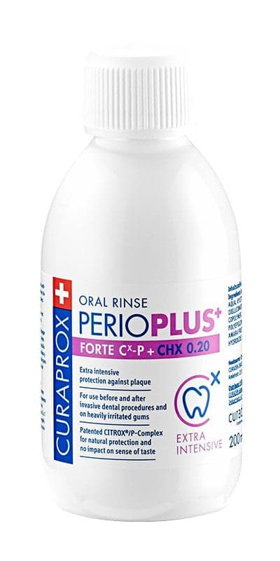 Curaprox perioplus+ forte chx 0,20% 200 ml in Dentifrici Clubfarma - Melilli, commercioVirtuoso.it