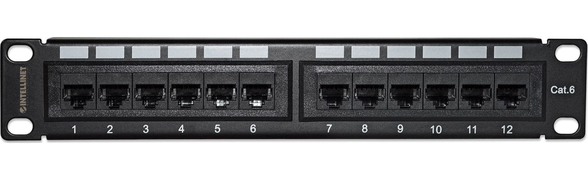 Pannello Patch per Rack 10'' 12 Porte UTP Cat.6 1HE in Cavi Ethernet Scontolo.net - Potenza, commercioVirtuoso.it