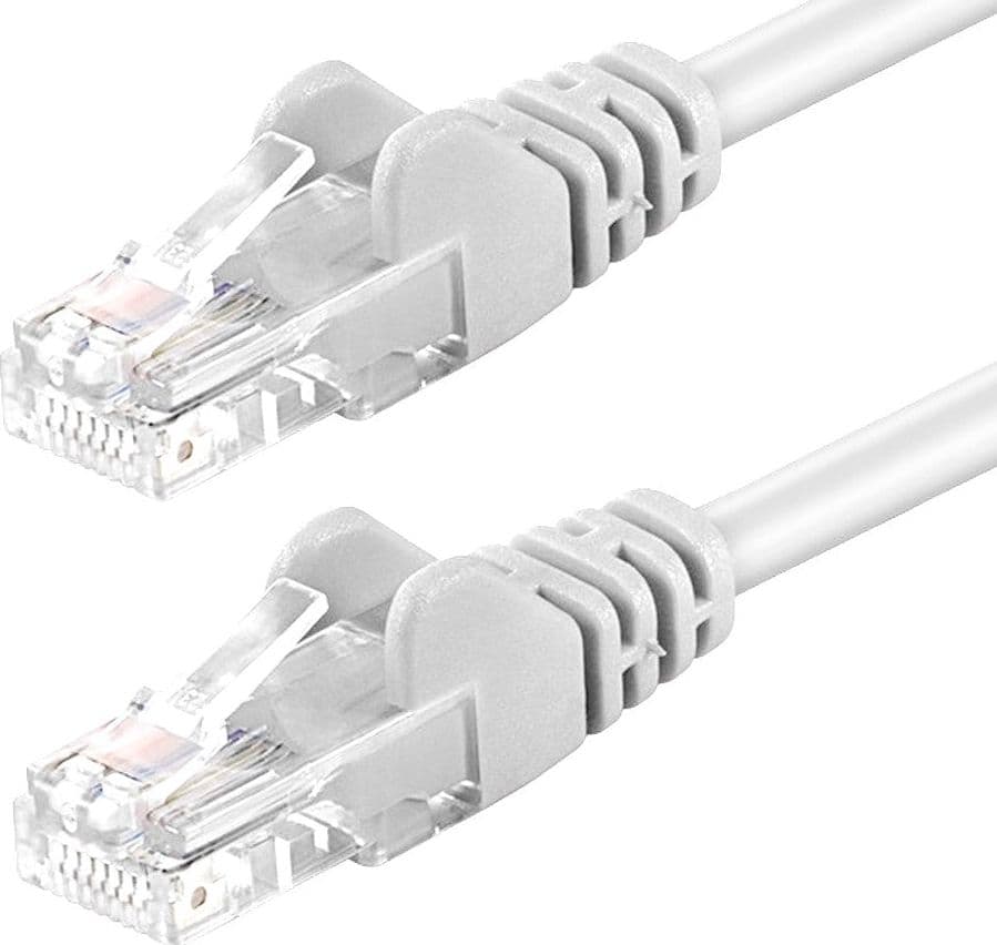 Cavo di rete Patch CCA Cat. 5e Bianco UTP 5 mt in Cavi Ethernet Scontolo.net - Potenza, commercioVirtuoso.it