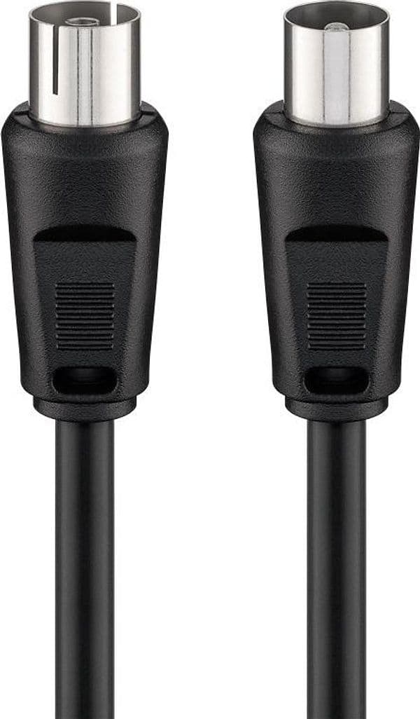 Cavo Antenna TV M/F 5,0 m nero in Cavi coassiali Scontolo.net - Potenza, commercioVirtuoso.it
