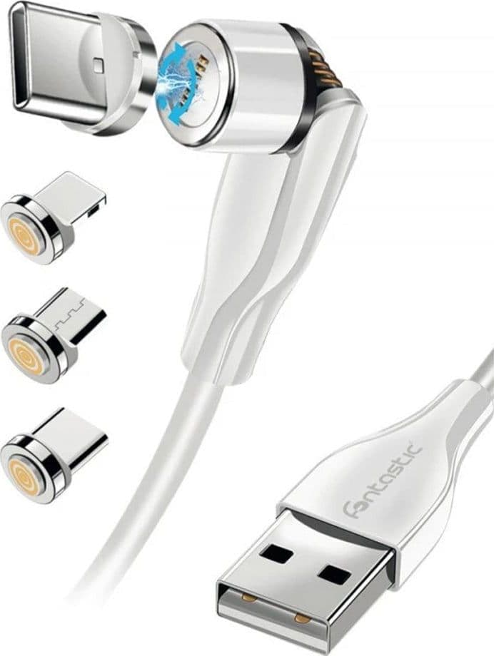 Cavo Magnetico di Ricarica 3 in 1 USB-C&trade Micro USB e 8 pin con LED 1.2m in  Scontolo.net - Potenza, commercioVirtuoso.it