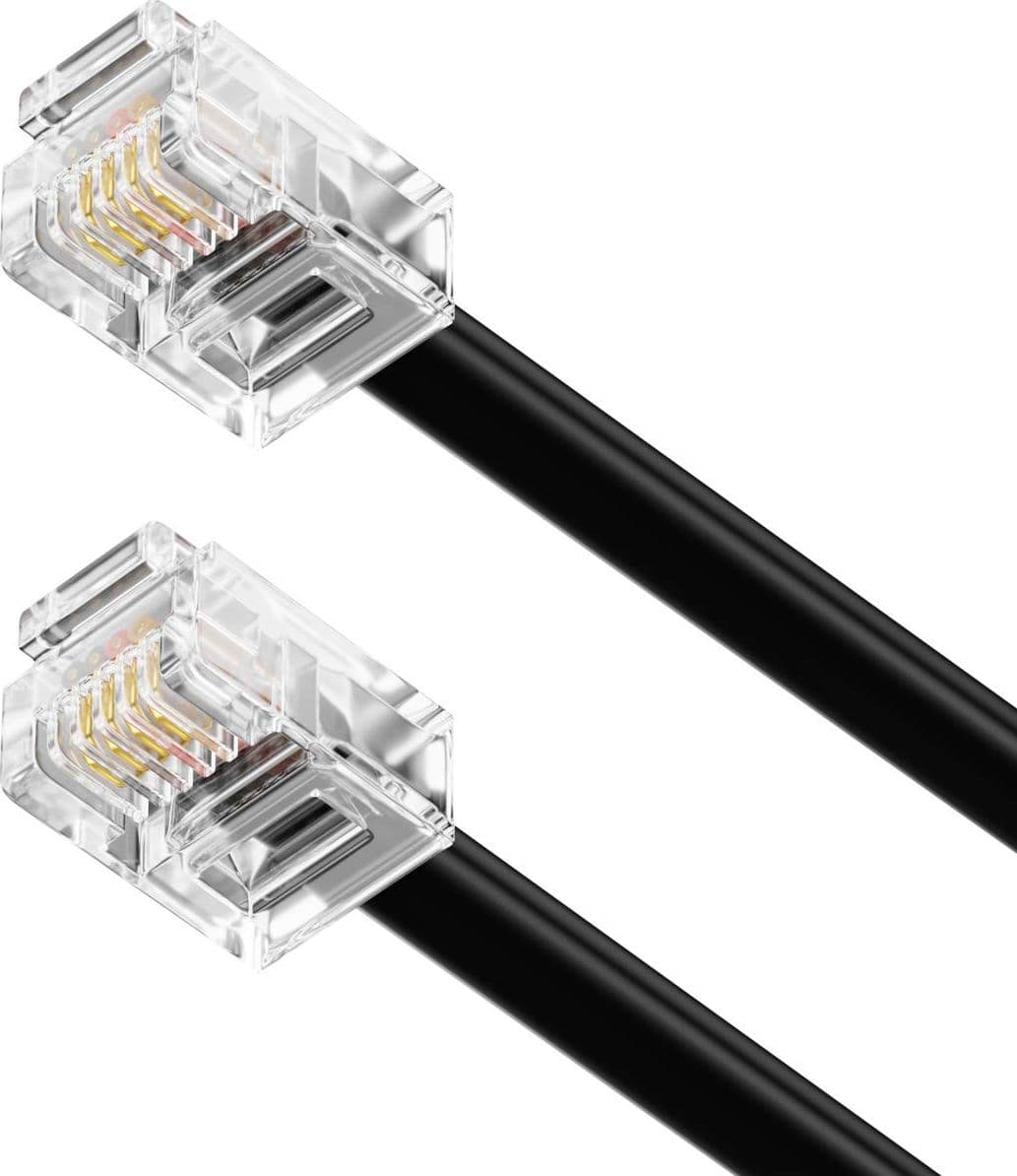Cavo telefonico RJ12 Modulare 6P6C 6 mt in Cavi Scontolo.net - Potenza, commercioVirtuoso.it