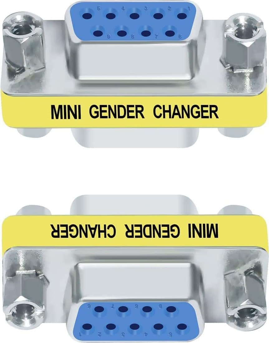 Mini Gender Changer Standard DB 9 poli F/F in  Scontolo.net - Potenza, commercioVirtuoso.it