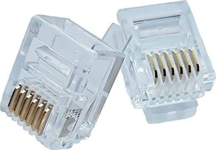 Plug Telefonico 6 poli 6 contatti RJ12 in Cavi Scontolo.net - Potenza, commercioVirtuoso.it