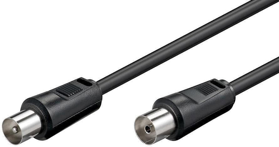 Cavo Antenna TV M/F 1,5 m nero in Cavi coassiali Scontolo.net - Potenza, commercioVirtuoso.it