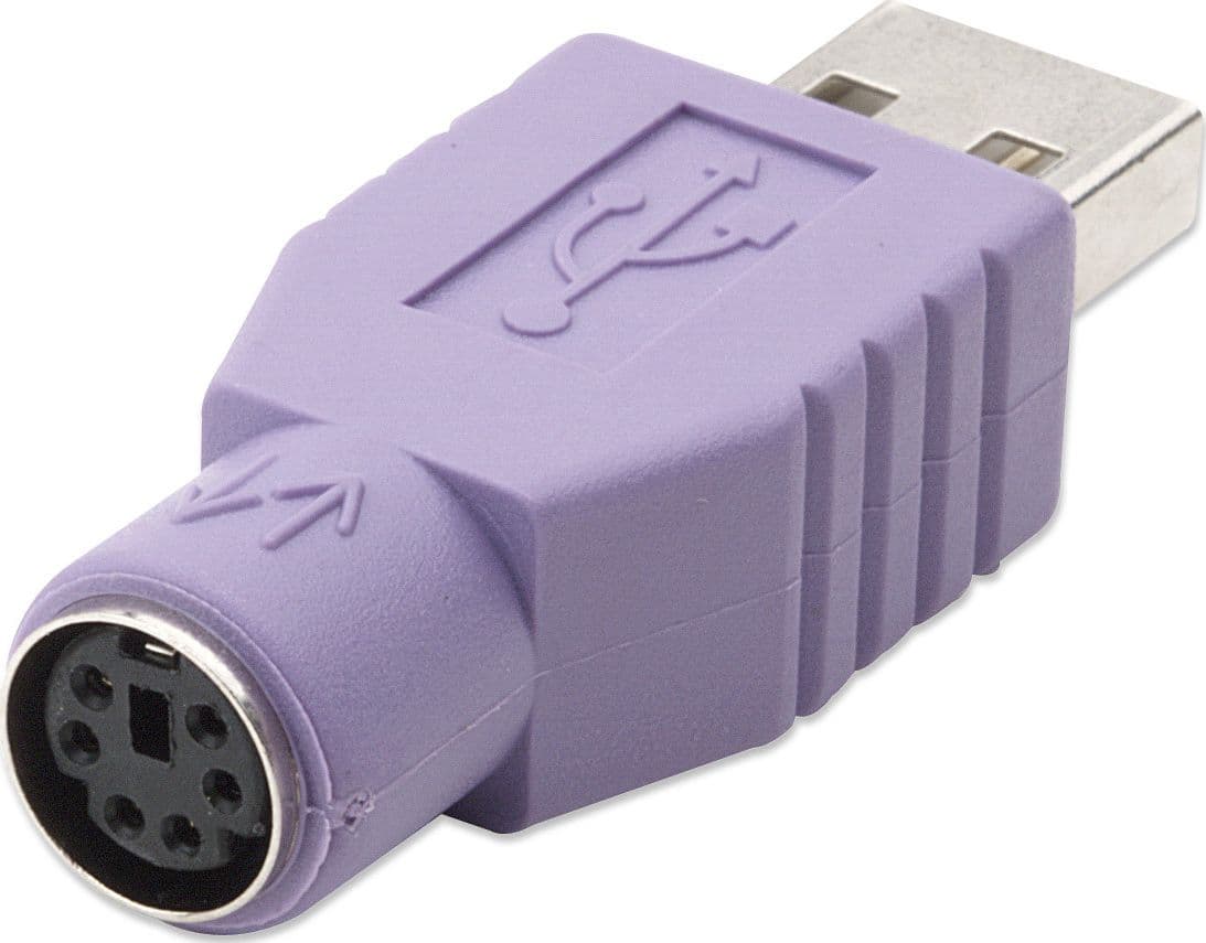 Adattatore PS2 femmina/USB A maschio in  Scontolo.net - Potenza, commercioVirtuoso.it