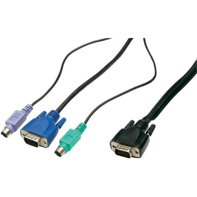 Cavo KVM switch HDB15/PS2 Mt. 3,0 in  Scontolo.net - Potenza, commercioVirtuoso.it
