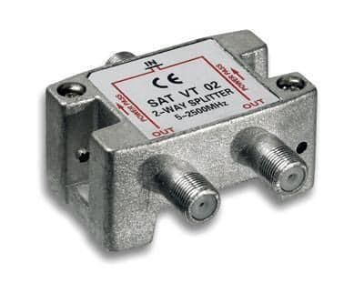 Splitter 2 vie per satellite 100 db, 1750 Mhz in Splitter Scontolo.net - Potenza, commercioVirtuoso.it