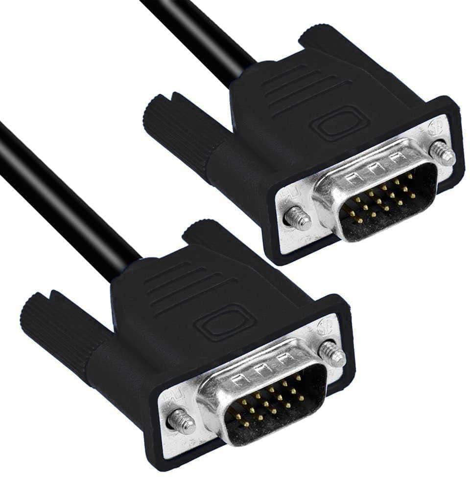 Cavo monitor SVGA standard M/M 3,0 mt NERO in  Scontolo.net - Potenza, commercioVirtuoso.it