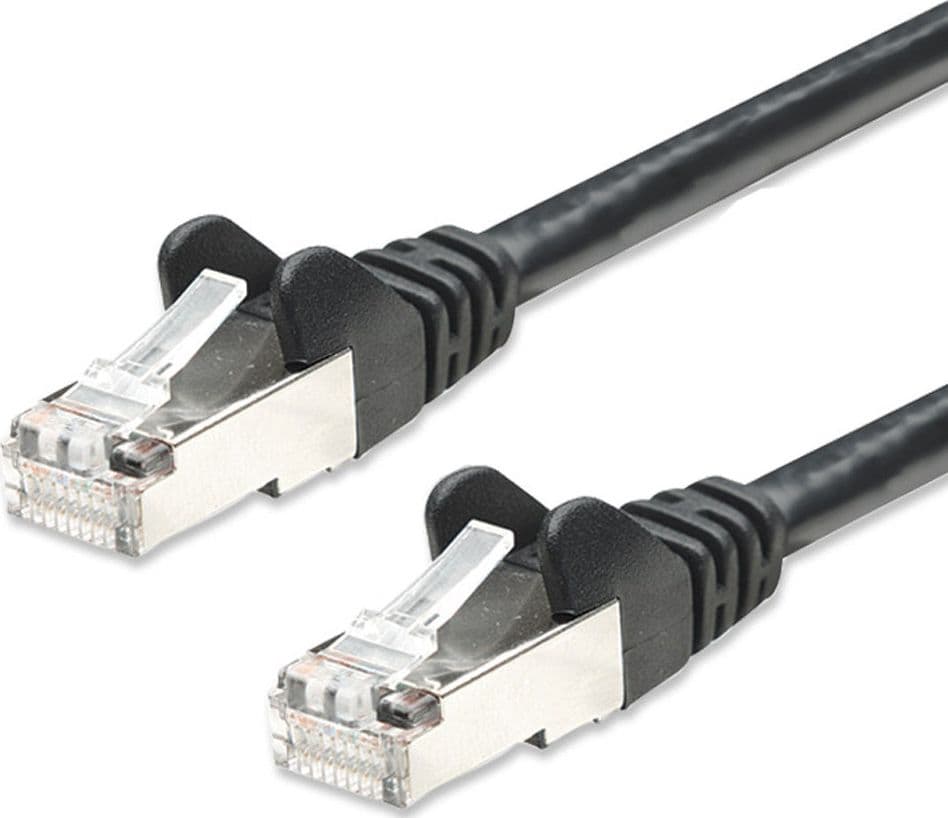 Cavo di rete Patch in Rame Schermato Cat. 5e Nero F/UTP 7,5 m in Cavi Ethernet Scontolo.net - Potenza, commercioVirtuoso.it