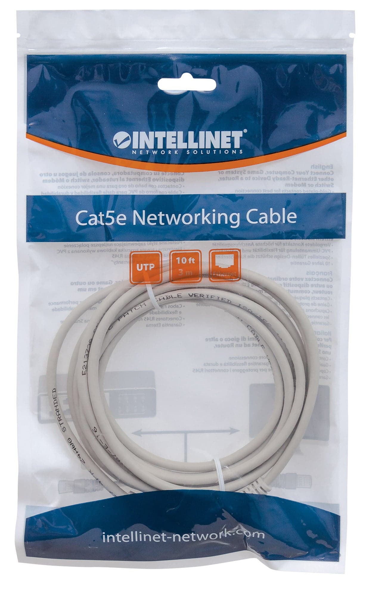 Cavo di rete Patch in Rame Cat. 5e Grigio UTP 0,15 m in Cavi Ethernet Scontolo.net - Potenza, commercioVirtuoso.it