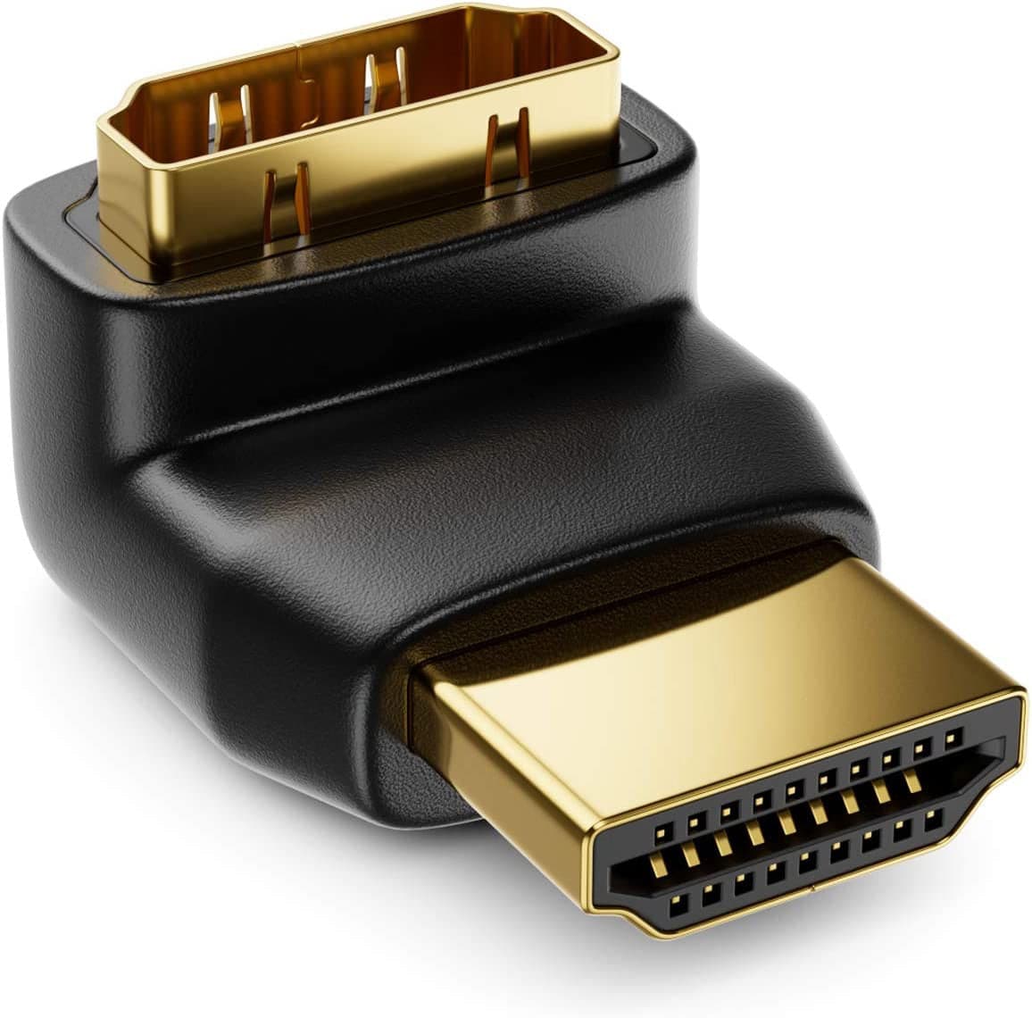 Adattatore HDMI&trade Maschio / Femmina 90&deg Verso il Basso in Cavi HDMI Scontolo.net - Potenza, commercioVirtuoso.it
