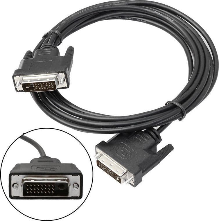 Cavo Monitor DVI Digitale M/M Dual Link 0,5 m (DVI-D) in  Scontolo.net - Potenza, commercioVirtuoso.it