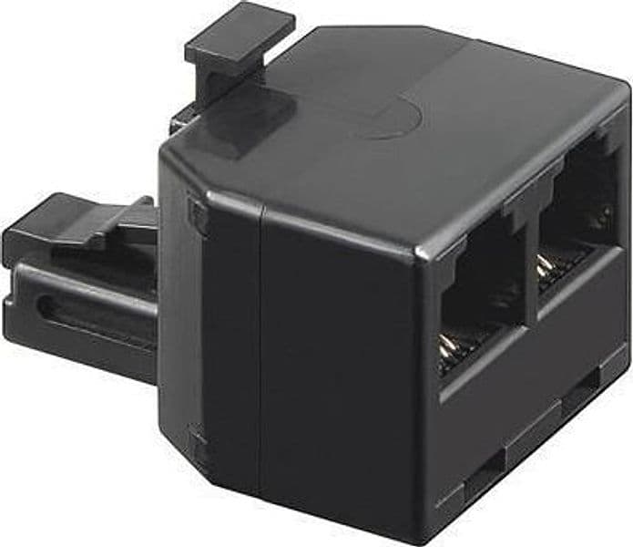 Accoppiatore telefonico duplex 6P4C M a 2x 6P4C F in Cavi Scontolo.net - Potenza, commercioVirtuoso.it