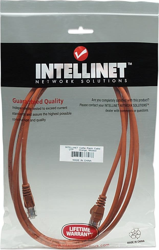 Cavo di rete Patch CCA Cat. 5e Arancione UTP 10 mt in Cavi Ethernet Scontolo.net - Potenza, commercioVirtuoso.it