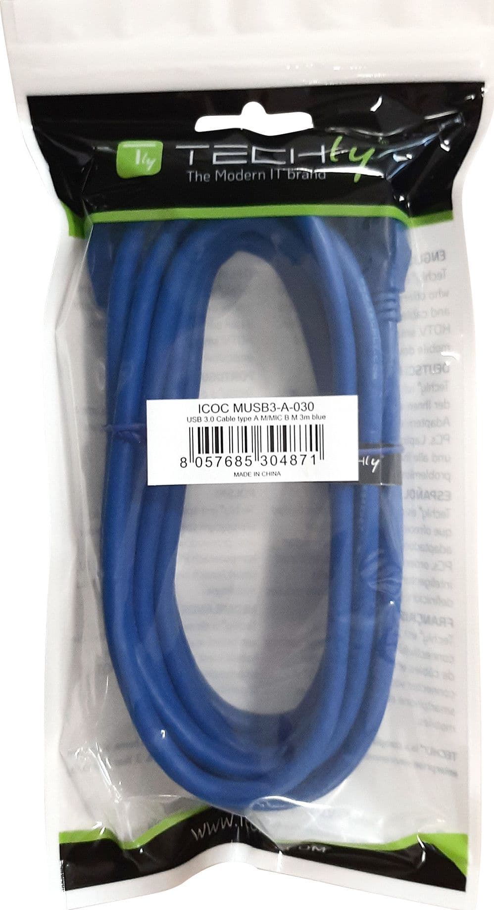 Cavo USB 3.2 Superspeed A/Micro B 0,5 m in  Scontolo.net - Potenza, commercioVirtuoso.it