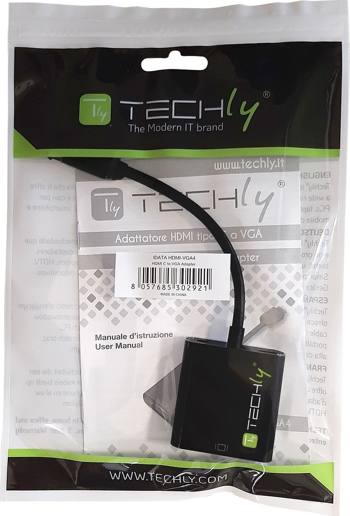 Cavo Convertitore Adattatore da HDMI&trade mini C a VGA con Micro USB e Audio in  Scontolo.net - Potenza, commercioVirtuoso.it