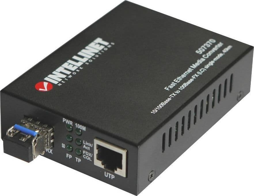 Convertitore RJ45 10/100 con modulo SFP Fast ethernet Monomodale in  Scontolo.net - Potenza, commercioVirtuoso.it