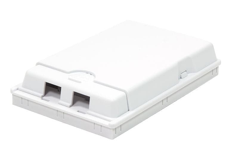 Scatola di Connessione Indoor FTTH per 2 fibre, 2 adattatori, IP20 in  Scontolo.net - Potenza, commercioVirtuoso.it