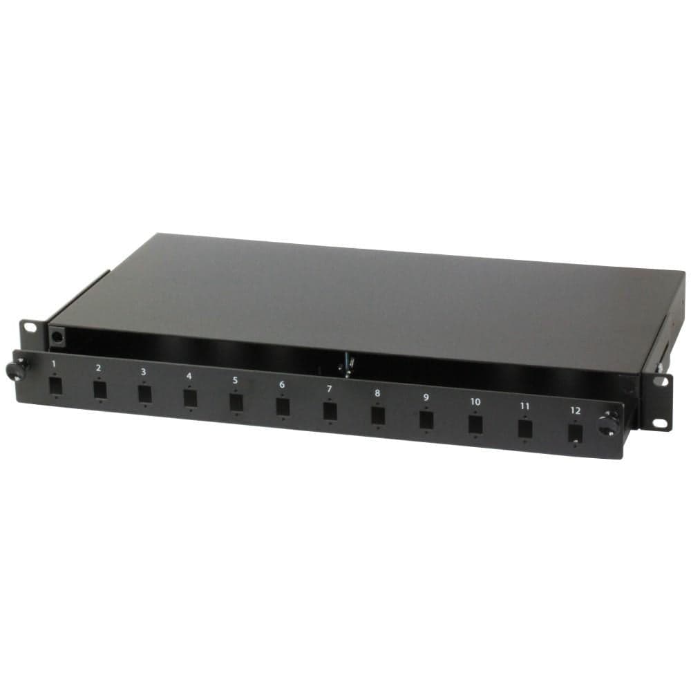 Cassetto Rack 19'' Fibra Ottica 12 porte LC Duplex/SC Simplex Nero in  Scontolo.net - Potenza, commercioVirtuoso.it