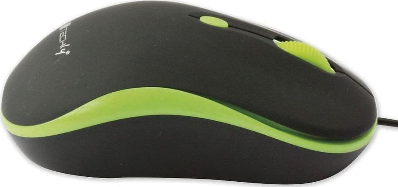 Mouse Ottico USB 800-1600 dpi Nero/Verde in  Scontolo.net - Potenza, commercioVirtuoso.it