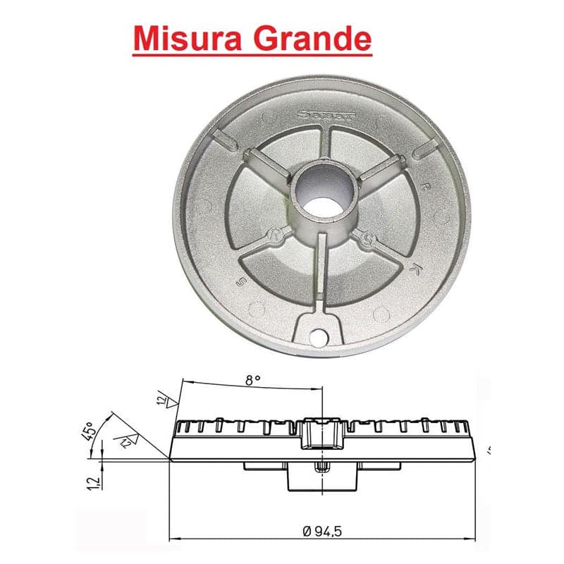 BRUCIATORI + SPARTIFIAMMA LUCIDI 4 PZ BOSCH / WHIRLPOOL / IKEA 481010621283 in prodotto EuroStore07 - Alatri, commercioVirtuoso.it