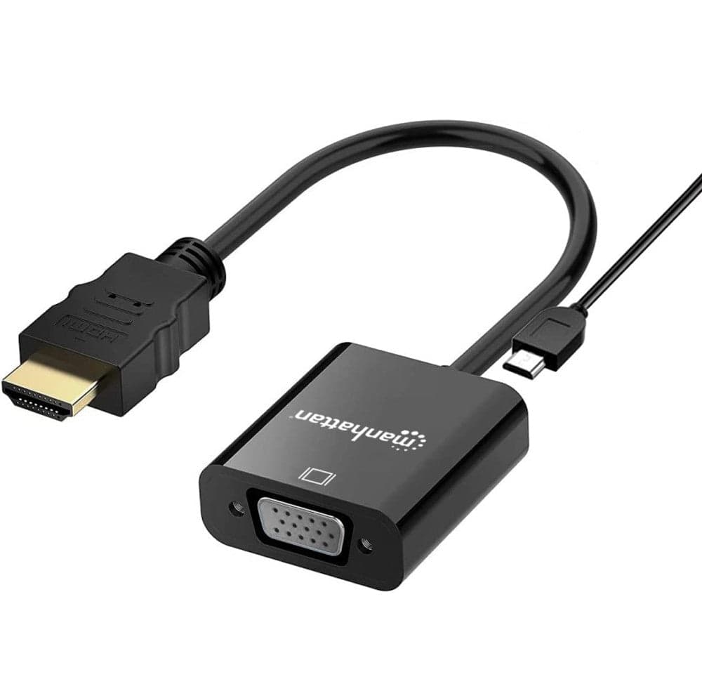 Cavo Convertitore HDMI a VGA con MicroUsb 30cm Nero in  Scontolo.net - Potenza, commercioVirtuoso.it