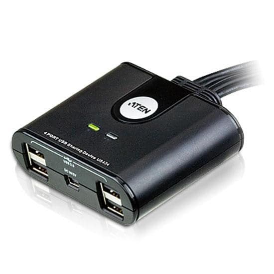 Switch di Condivisione Periferiche USB 2.0 a 4x4 porte, US424 in  Scontolo.net - Potenza, commercioVirtuoso.it