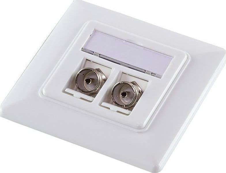 Adattatore Keystone IEC Femmina a F Femmina in Adattatori Scontolo.net - Potenza, commercioVirtuoso.it