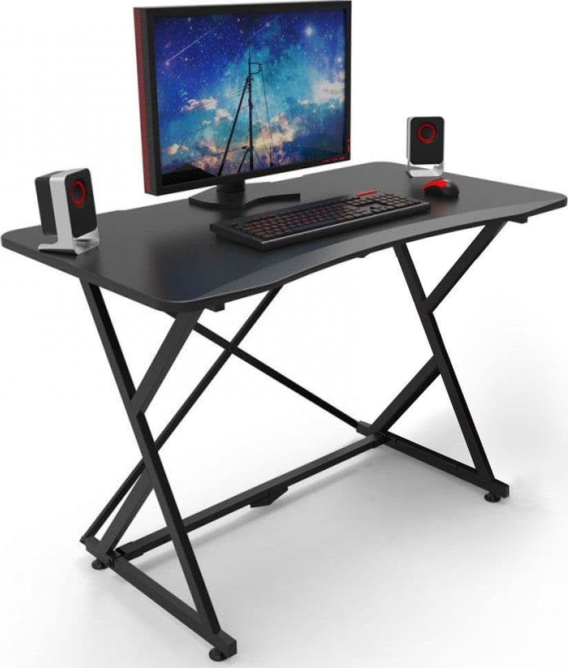 Scrivania Gaming Ergonomica Tavolo da Gioco per PC 110 cm Nero in Postazioni di lavoro per computer Scontolo.net - Potenza, commercioVirtuoso.it