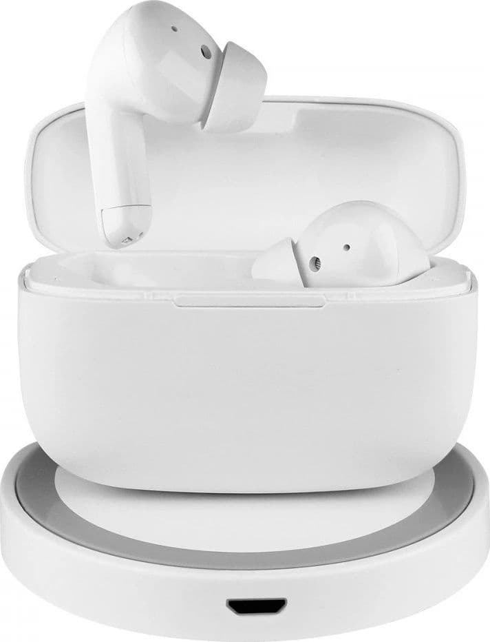 Cuffie Auricolari TWS Jive con Custodia di Ricarica USB-C&trade e Pad Caricatore a Induzione Bianco in Cuffie In-Ear Scontolo.net - Potenza, commercioVirtuoso.it