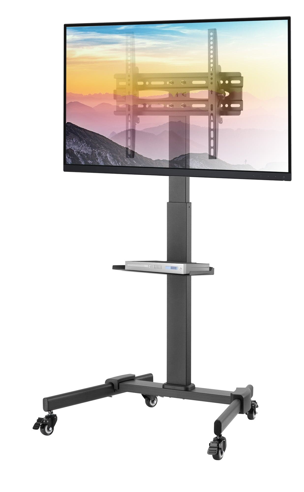 Trolley da Pavimento con Mensola per TV LCD/LED/Plasma 32-55'' in Mobili Scontolo.net - Potenza, commercioVirtuoso.it