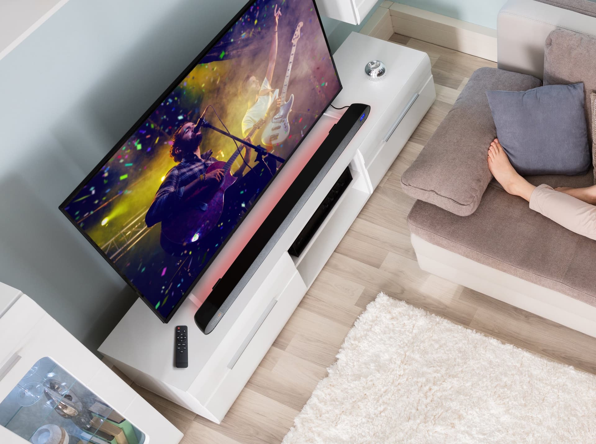 Soundbar con Radio DAB+ e FM Bluetooth V5.0 Connessione Ottica e Luce LED 7 Colori, TX-139 in Soundbar Scontolo.net - Potenza, commercioVirtuoso.it