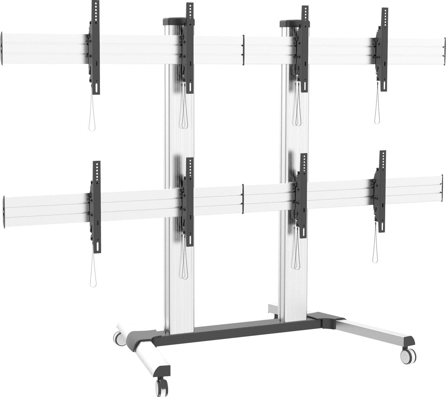 Supporto a Pavimento per 4 TV LCD/LED 32-55'' per Video Wall in Mobili Scontolo.net - Potenza, commercioVirtuoso.it