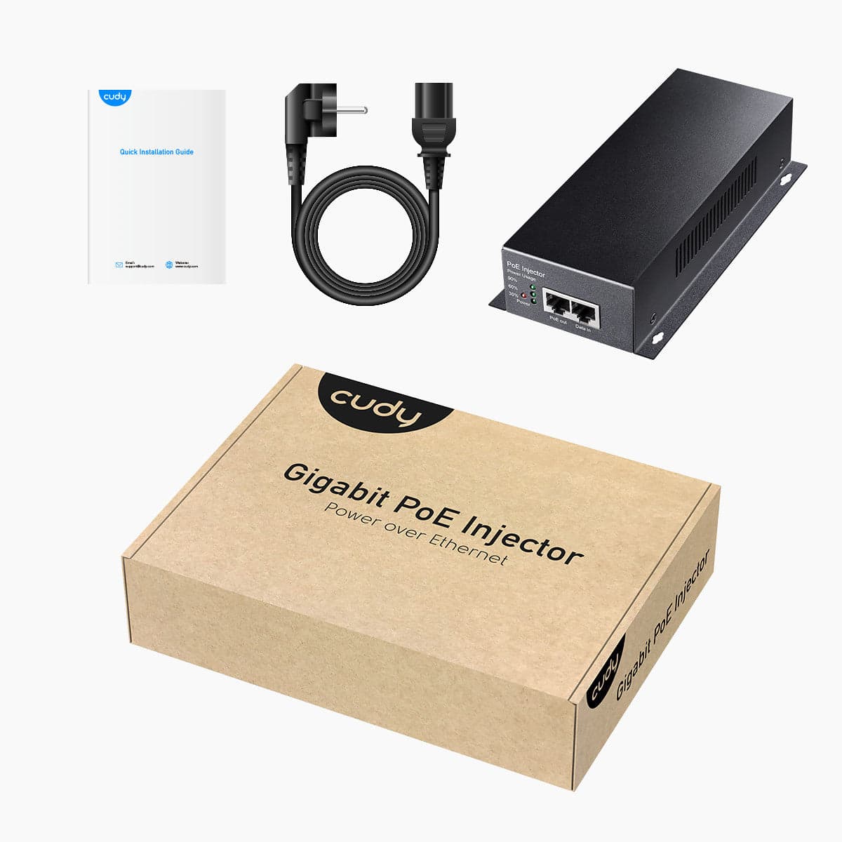 Iniettore Gigabit PoE++ da 90W fino a 100m, POE350 in  Scontolo.net - Potenza, commercioVirtuoso.it