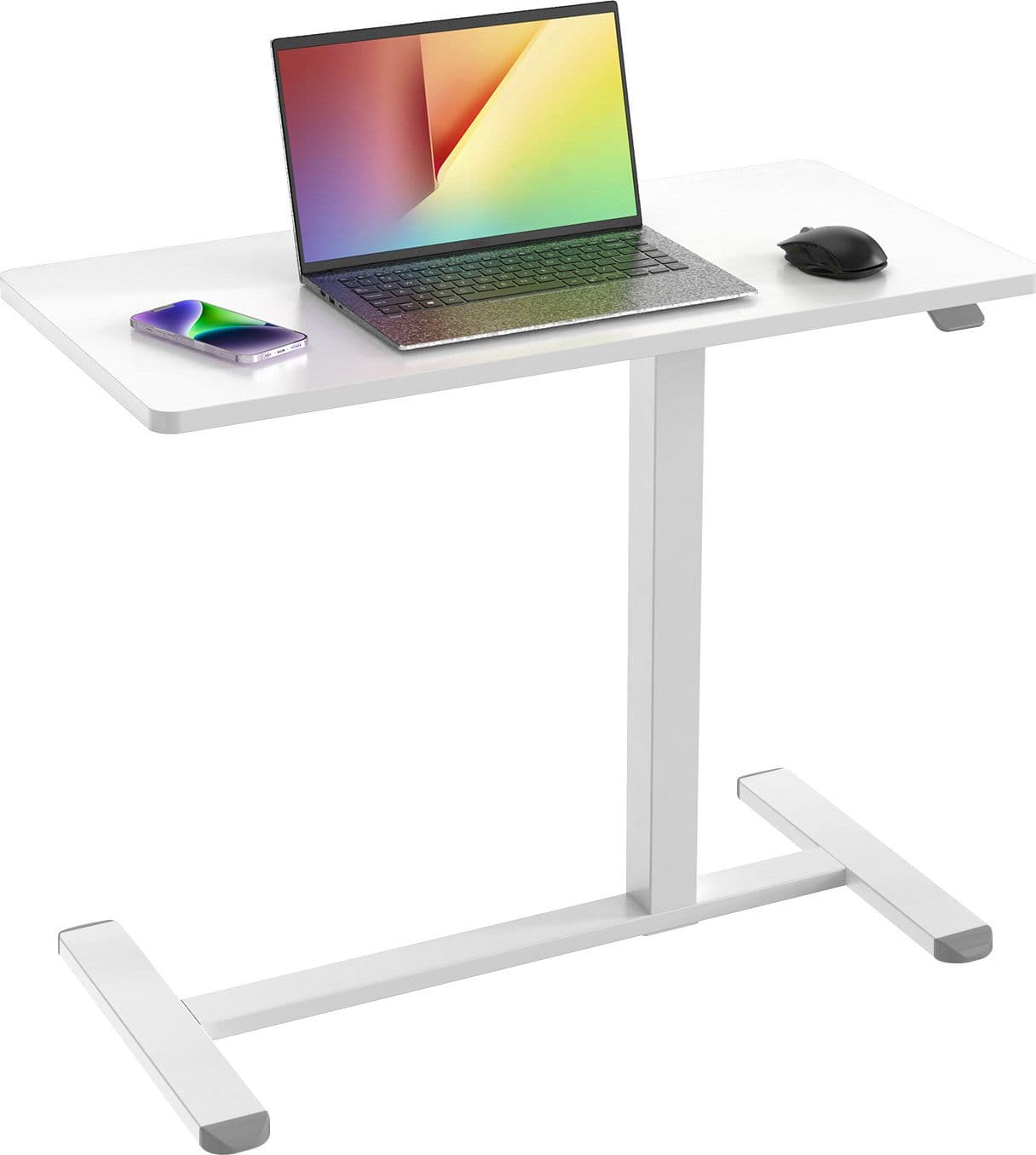 Sit-Stand Scrivania Compatta Postazione di Lavoro con Altezza Regolabile in Scrivanie Scontolo.net - Potenza, commercioVirtuoso.it
