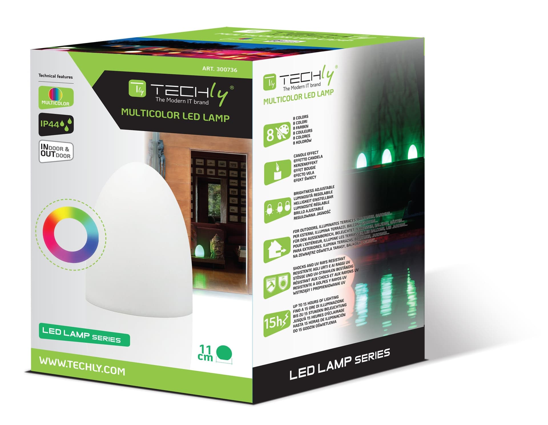 Lampada LED Multicolore di forma Ovale in Lampade da tavolo e abat-jour Scontolo.net - Potenza, commercioVirtuoso.it